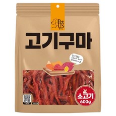 펫어스 강아지 고기구마, 600g, 1개, 소고기