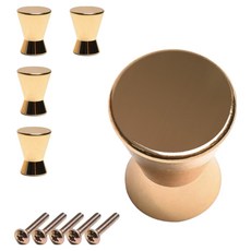 Sonjabisesang 迷你旋律單孔傢俱把手, 5個, 金色