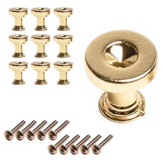 Sonjabisesang 迷你臼形 1孔家具把手, 金色, 10個