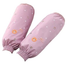 썬데이 작업용 착용감 좋은 미술용 팔토시 2p, 퍼플 베어