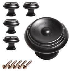 Sonjabisesang Sori 1孔家具把手, 黑色, 5個