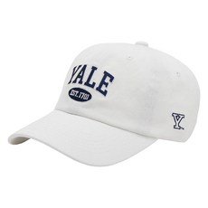 YALE KIDS 兒童款拱形標誌素色棉質棒球帽 YJASBCD13076