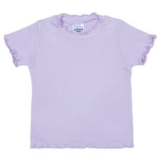 Rainbow Kids 女童涼感雪酪抓皺短袖T恤