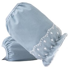 썬데이 여성용 미술용 레이스 팔토시 2p, 블루