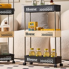 Creamy House 纖巧多用途移動式推車 22cm HR1271, 混搭, 3欄