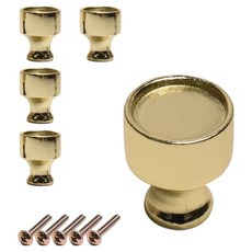 Sonjabisesang Cups 單孔家具把手, 5個, 金色