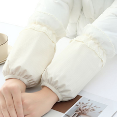 Sunday 舒適好穿美術用防水袖套 2入, 象牙白