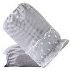 썬데이 여성용 미술용 레이스 팔토시 2p, 그레이