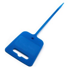 CableMate 姓名標籤束帶 UNK-215MT 50入, 藍色, 1個