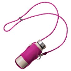 PEACOCK 나들이 필수품 보온보냉 텀블러 + 가방 세트 400ml, 베이지(텀블러), 핑크 CAP(가방), 1세트