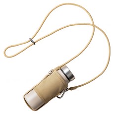 孔雀 出遊必備品 保溫保冷隨行杯 + 提袋組 400ml, 米色(隨行杯), 米色CAC(提袋), 1套