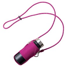 孔雀 出遊必備品 保溫保冷隨行杯 + 提袋組 400ml, 黑色(隨行杯), 粉紅色 BDP(提袋), 1套
