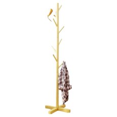 Scawizz 摩登木質立式衣架, 原木十字