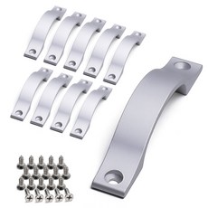 Sonjabisesang 水槽櫃雙孔家具把手 P64, 銀色, 10個