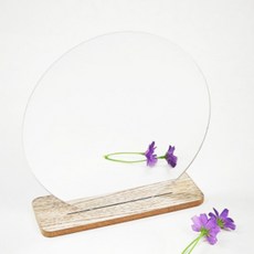 Finest One 藝術泡棉室內裝飾鏡 24 x 24 cm, 圓形 3mm