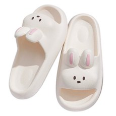 兒童用蓬鬆兔子EVA室內拖鞋 KD3607