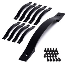 Sonjabisesang 水槽孔洞家具把手 P128, 黑色, 10個