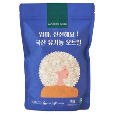 MODERN GURU 韓國產鮮燕麥片, 1kg, 1包