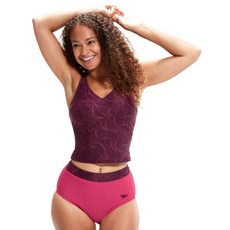 speedo 女款 Ebi 印花兩件式泳衣 8-00306115106