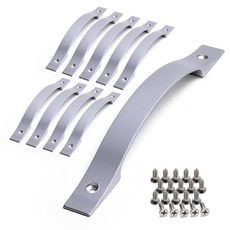 Sonjabisesang 水槽孔洞家具把手 P128, 銀色, 10個