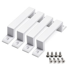 Sonjabisesang Chairman Hall 建築把手 P96, 白色, 4個