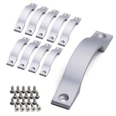 Sonjabisesang 水槽孔 家具把手 P64, 銀色, 10個