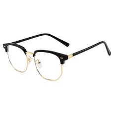 時尚抗藍光半框造型眼鏡