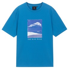 NEPA 男女通用帆船短袖圓領T恤 7ID5369, OCEANBLUE 813