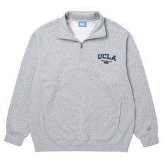 UCLA 開衩細節長袖半拉鍊T恤 UA3LT91