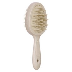 딥톡 투웨이 두피 마사지 샴푸 헤어 브러쉬, 1개, 베이지