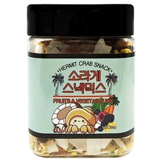 그로비타 소라게 스낵믹스 갑각류 사료, 100g, 1개