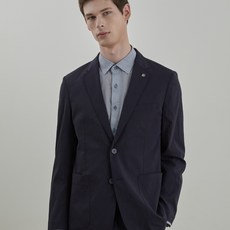 INDIAN 男士皺褶進口材質修身夾克 MIVFA5M3261