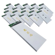 Ehwa 結婚賀儀袋 10張 x 10包 + 奠儀袋 10張 x 10包 套組, 1套