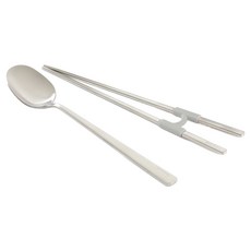 TACKAON 幼兒用湯匙+矯正器組, 1組, 湯匙+筷子+筷子輔助器, 霧面+灰色