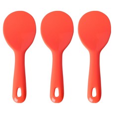 플라워 주걱 세트 소형, 주황, 3개