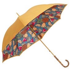 PASOTTI 女士花卉水果雙層布竹製手動傘 WD5V2Z20
