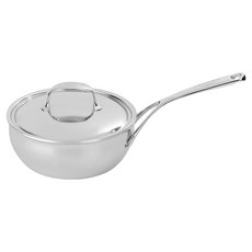 demeyere Atlantis系列 電磁爐單柄醬汁鍋 附鍋蓋, 單一顏色, 1個, 22cm