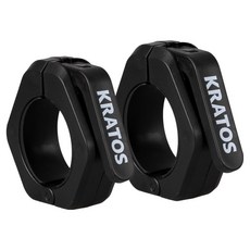 KRATOS Sports Braces 纖薄磁吸鎖扣 2入, 黑色, 1個