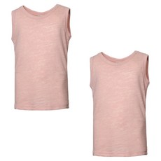 Uravi 兒童竹節棉無袖T恤 2件套組