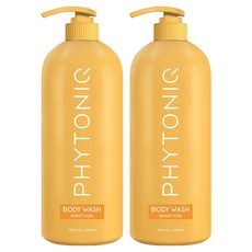PHYTONIQUE 香氛沐浴乳 蜂蜜麝香, 2個, 1L