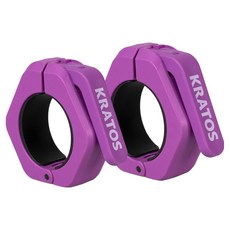 KRATOS Sports Braces 纖薄磁吸鎖扣 2入, 紫色, 1個