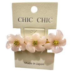 CHIC CHIC 日本造型壓夾 三朵花 SY12813