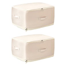 LalaGongbang 棉被壓縮袋 透氣整理袋, 2個, 1入