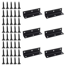 OON 不鏽鋼長方形角鐵 C型 100mm 6入 + 螺絲釘 40入 套組, 1套