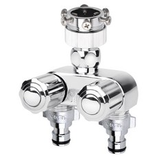 YNET 洗衣機水龍頭分配器 Pro + 螺絲組件套組, 單一顏色