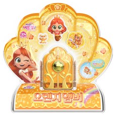 레인보우버블젬 시크릿도어 피규어, 오렌지앰버, 1개