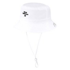 New Balance Kids 女童款泡泡紗漁夫帽, 白色, 1個