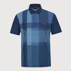 INDIAN 男士大格紋印花T恤 MITAS5M3201