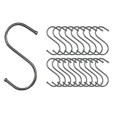 World Clean S型一體式掛鉤 中, 單一顏色, 20個