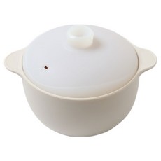 HouseTip 矽膠微波爐副食品蒸鍋, 白色, 1個